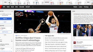 Whoa, New ESPN.com